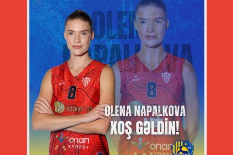 Ukrainian volleyball star joins Ganja VC