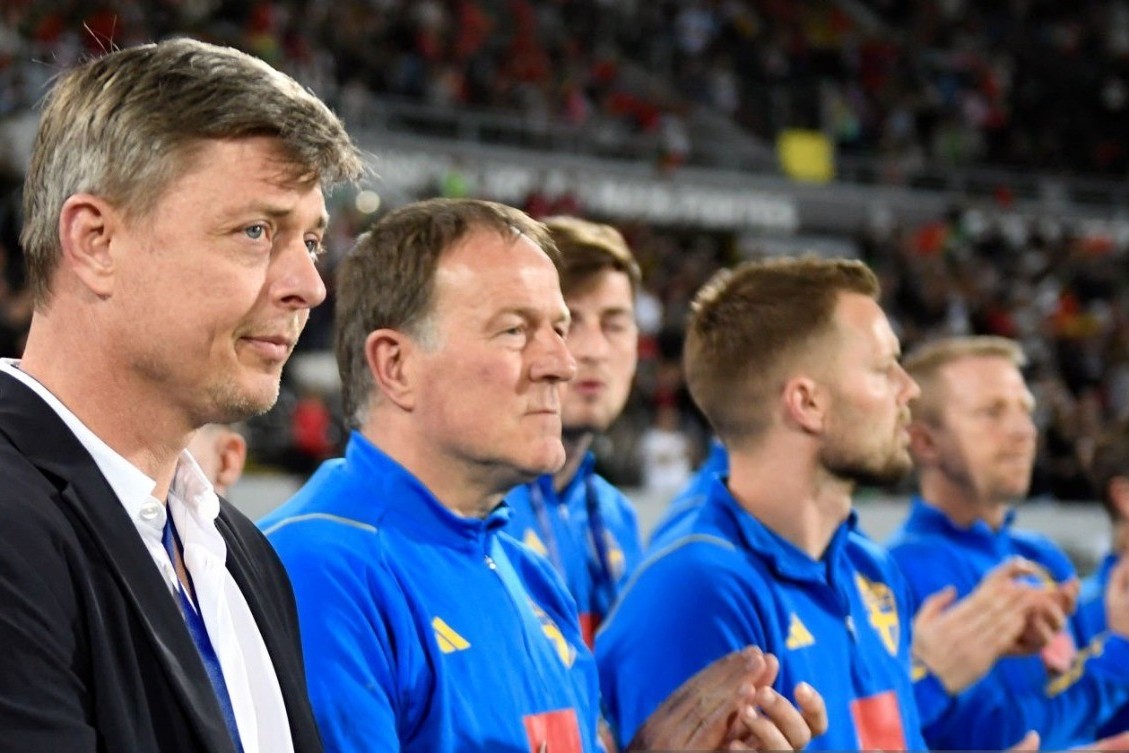 FIRST FOREIGN COACH of the Swedish national team in over 60 years