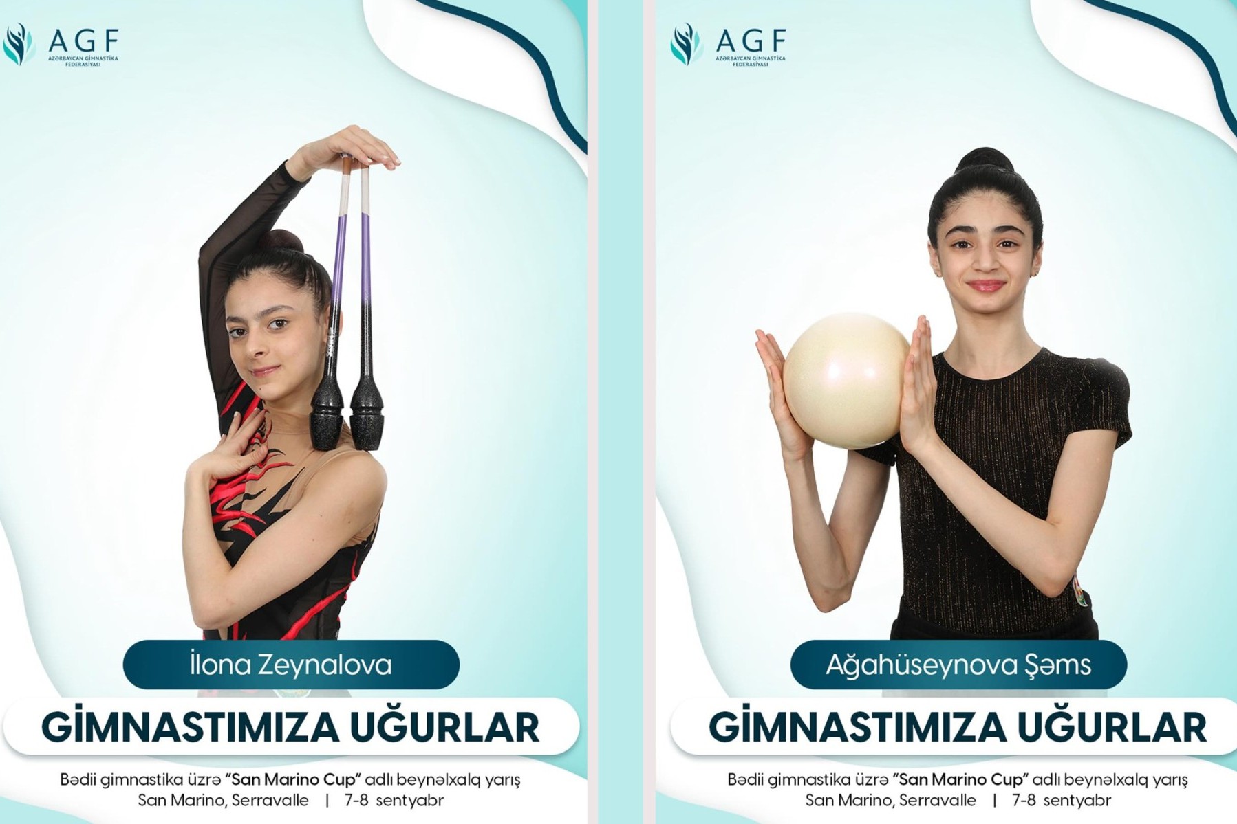 Azerbaijani gymnasts competing in the San Marino Cup: Meet the Athletes