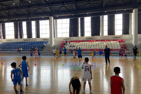 Yeniyətmə oğlan basketbolçuların baxış prosesi yekunlaşıb - FOTO