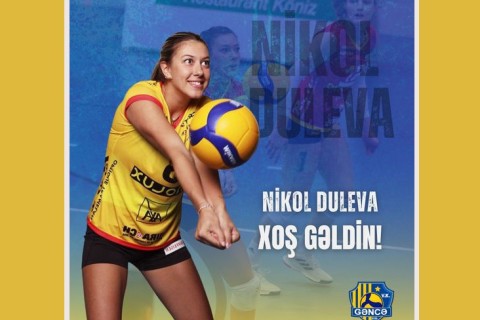 Bulgarian volleyball joins Ganja