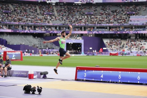 Paris-2024: Orxan Aslanov QIZIL MEDAL qazanıb - FOTO