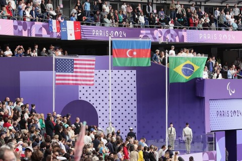 Paris-2024: Orxan Aslanov QIZIL MEDAL qazanıb - FOTO