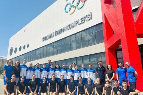 Azerbaijani gymnasts are preparing for the world championship - PHOTO