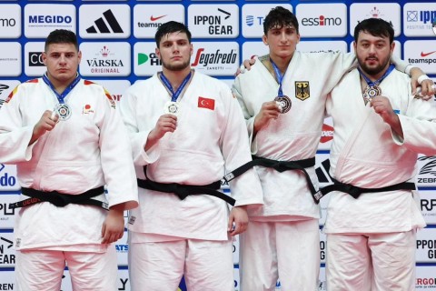 Avropa çempionatı: Aslan gümüş, Şamillə Kənan isə bürünc medal qazanıb - FOTO