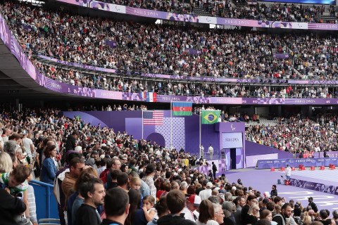 Paris-2024: Orxan Aslanov QIZIL MEDAL qazanıb - FOTO