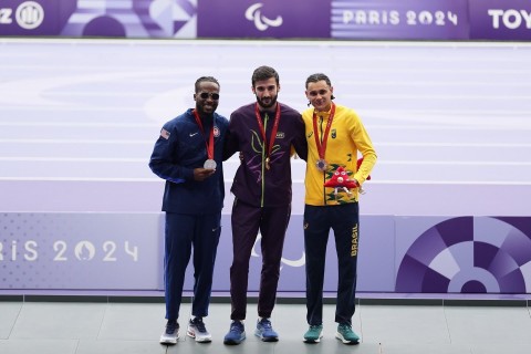 Paris-2024: Orxan Aslanov QIZIL MEDAL qazanıb - FOTO