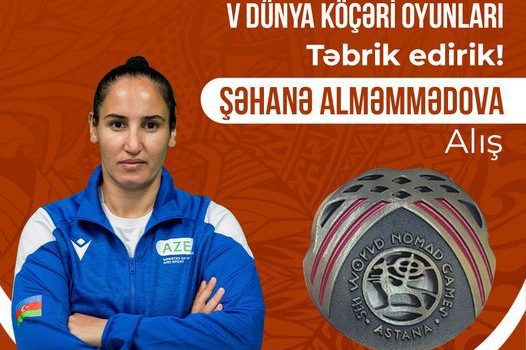 Azərbaycan V Dünya Köçəri Oyunlarında daha bir medal qazanıb