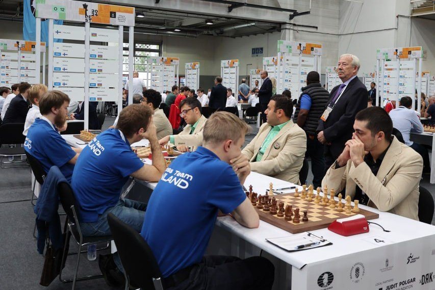 FIDE Chess Olympiad: Men beat Finland, women beat Australia - PHOTO - VIDEO