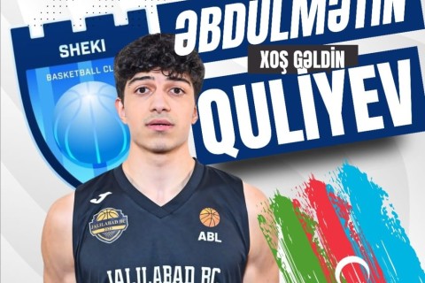 20 yaşlı basketbolçu "Şəki"də