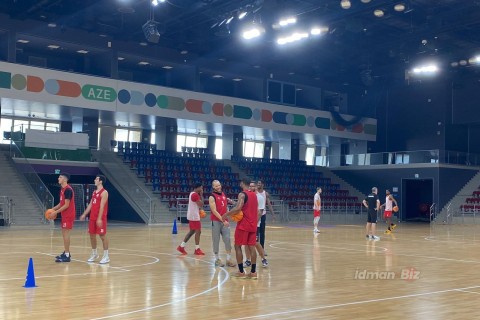 “Sabah” basketbol klubu açıq məşqə çıxıb - FOTO - VİDEO