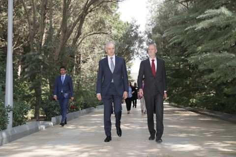 The president of the European Paralympic Committee arrived in Baku - PHOTO