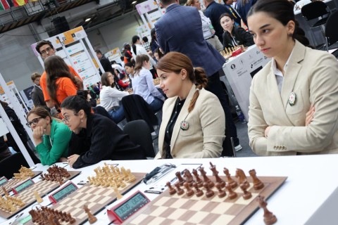 FIDE Chess Olympiad: Azerbaijan defeat Montenegro and Slovenia - PHOTO