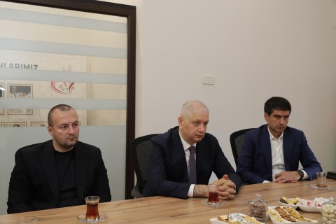 Raymon Blondel Milli Paralimpiya Komitəsində olub - FOTO