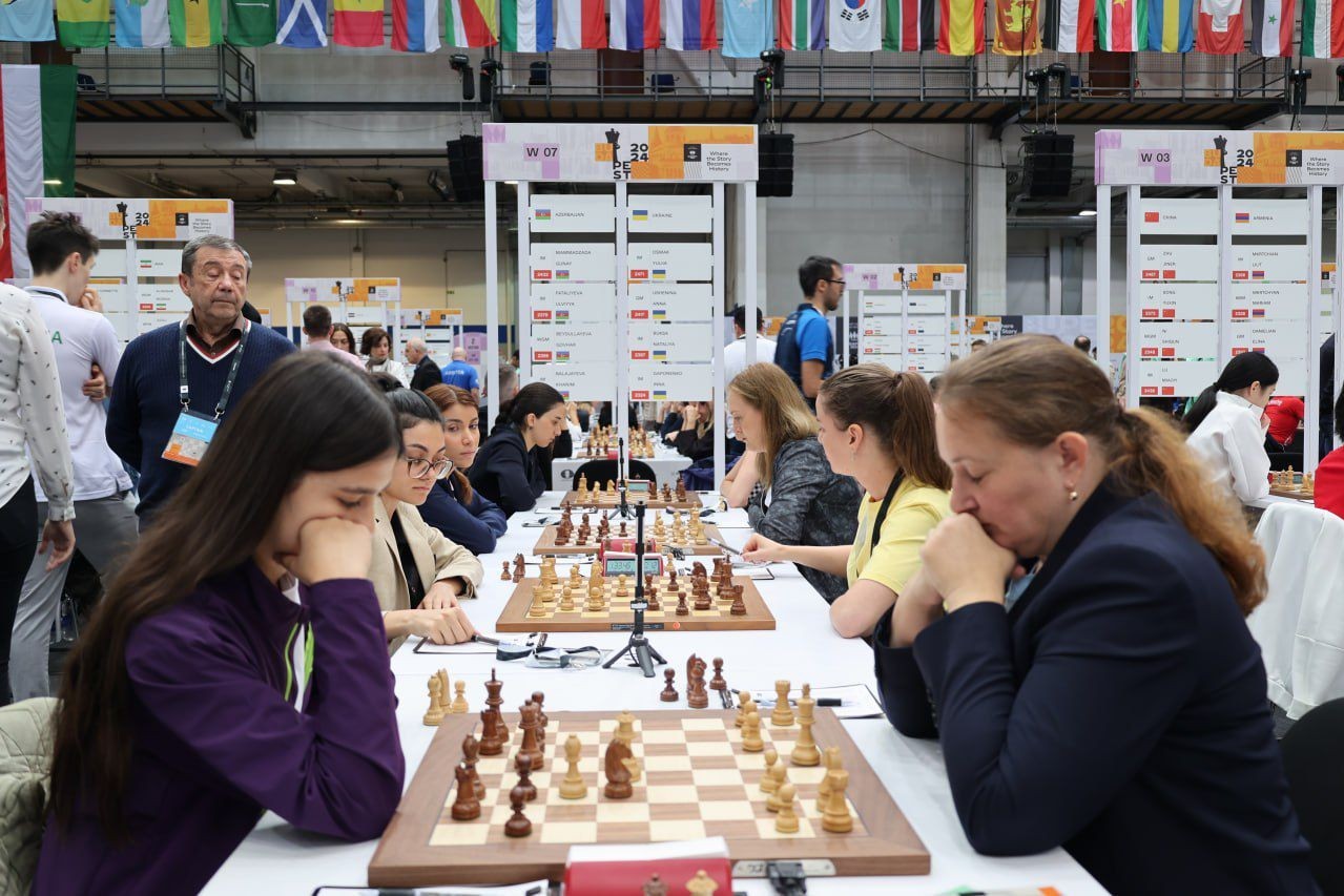 Chess Olympiad: Men defeated by India, women drew with Ukraine