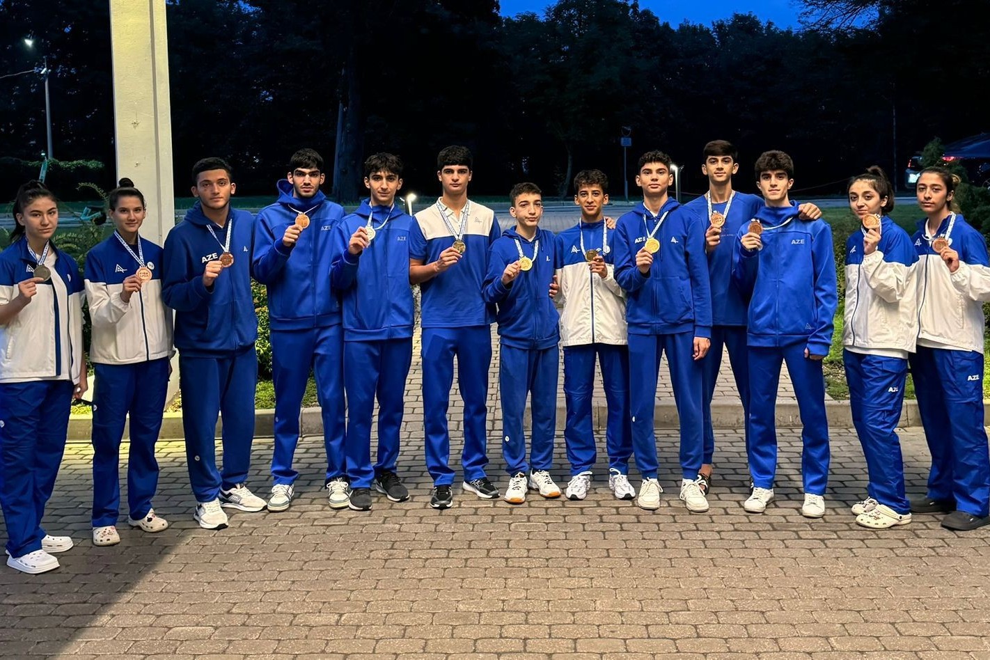 Taekvondoçularımız beynəlxalq turnirdə 13 medal qazanıblar - FOTO