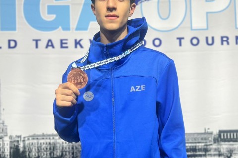 Taekvondoçularımız beynəlxalq turnirdə 13 medal qazanıblar - FOTO