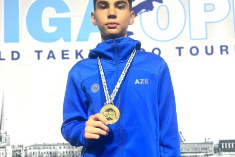 Taekvondoçularımız beynəlxalq turnirdə 13 medal qazanıblar - FOTO