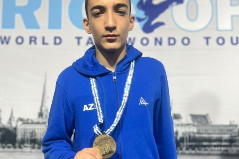 Taekvondoçularımız beynəlxalq turnirdə 13 medal qazanıblar - FOTO