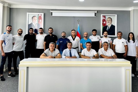 Məşqçilər üçün seminar keçirilib - FOTO