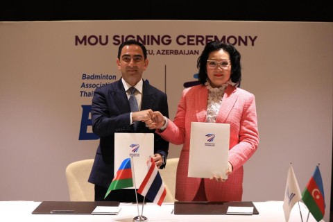 Azərbaycan Badminton Federasiyası və Tailand Badminton Assosiasiyası arasında MEMORANDUM - FOTO