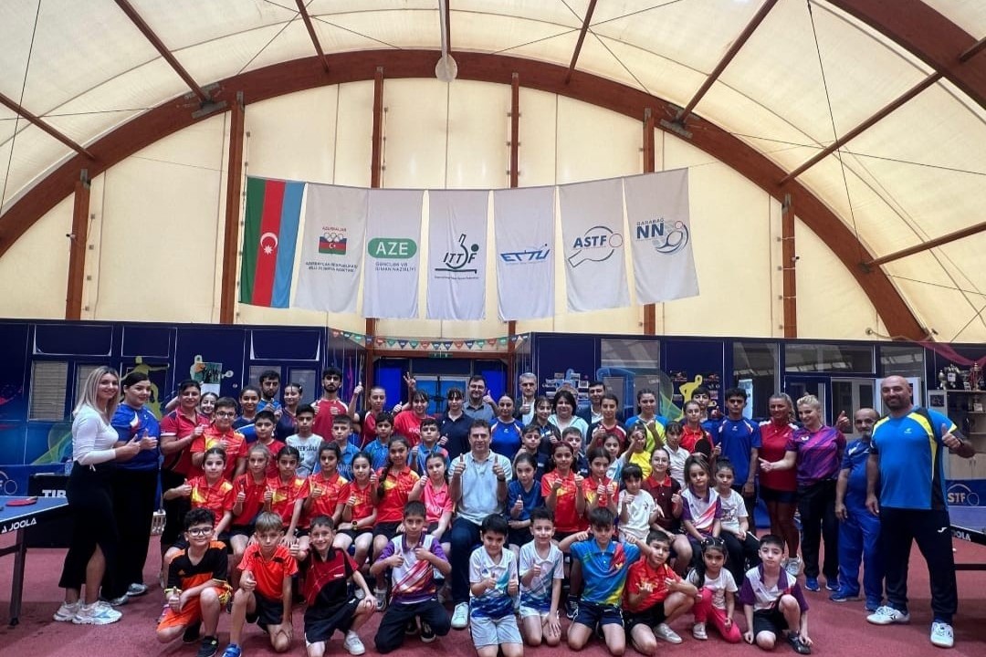 Avropa Stolüstü Tennis Birliyinin icraçı prezidenti Sumqayıtda - FOTO