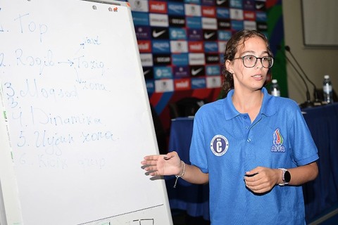 AFFA-da UEFA C kateqoriyalı məşqçi kursunun növbəti mərhələsi - FOTO