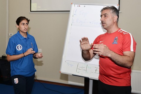 The next stage of the UEFA C category coaching course in AFFA - PHOTO