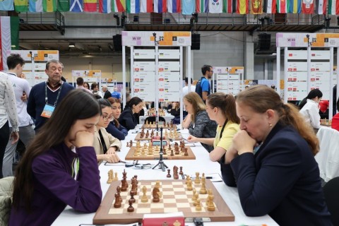 FIDE Chess Olympiad: Azerbaijan - Italy - 2:2