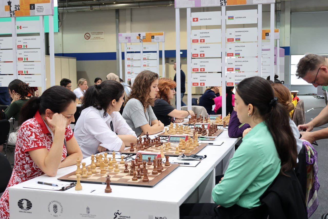 FIDE Chess Olympiad: Men share points with Greece, women beat Switzerland - PHOTO