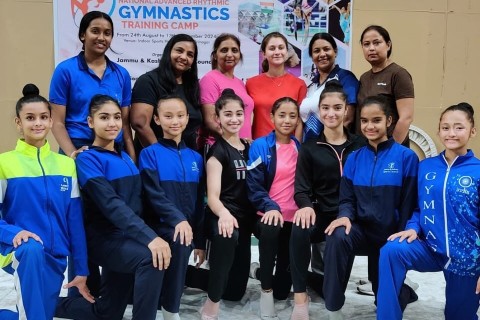 Hindistanda gimnast məşqçimizin bacarıqları yüksək qiymətləndirilib - FOTO