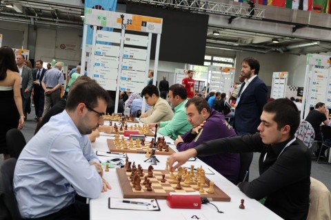 FIDE Chess Olympiad: Men share points with Greece, women beat Switzerland - PHOTO