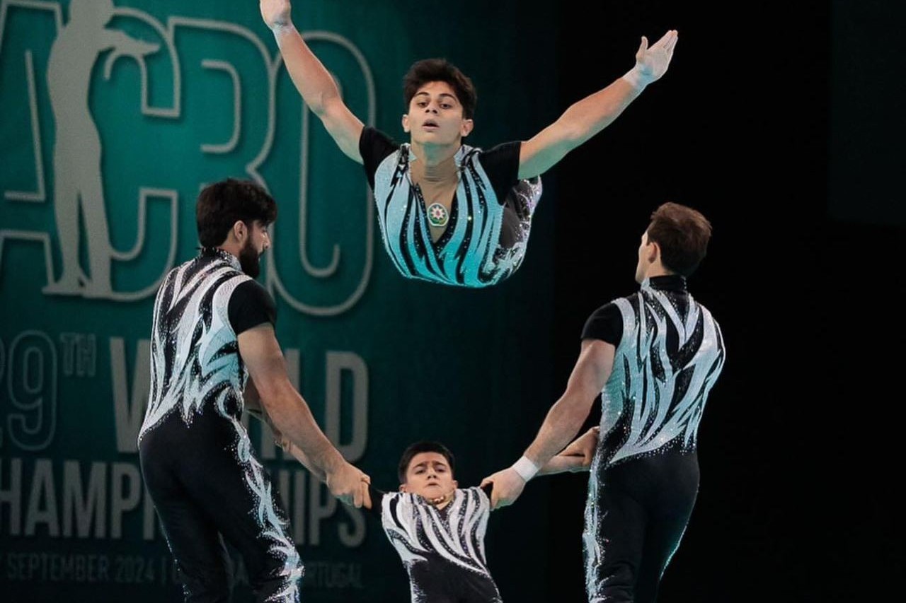 8th medal from Azerbaijani acrobats