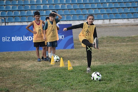 Kütləvi Futbol Həftəsinə start verilib - FOTO