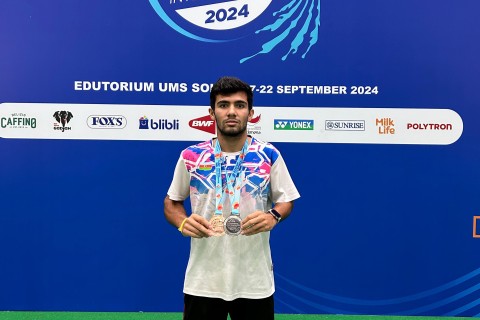 Azerbaijani Para badminton player secures 2 medals in HYDRO PLUS Indonesia - PHOTO