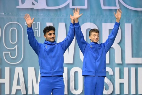 Akrobatika gimnastlarından dünya çempionatında tarixi nəticə - 8 medal - FOTO