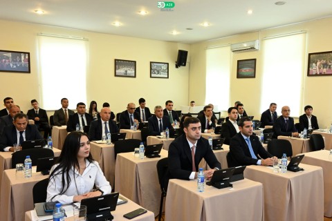 Meeting held with Regional Youth and Sports Department Heads - PHOTO