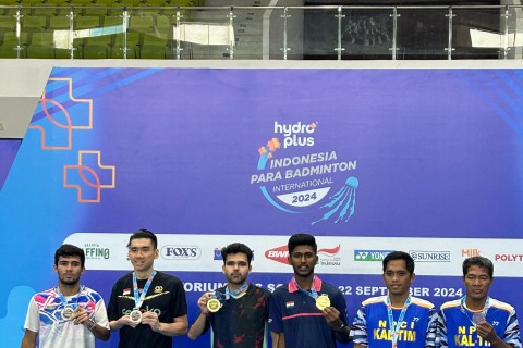 Azerbaijani Para badminton player secures 2 medals in HYDRO PLUS Indonesia - PHOTO