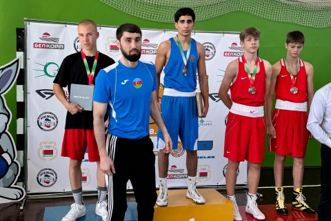 Boksçularımız Belarusda beynəlxalq turnirdə 7 medal qazanıb - FOTO