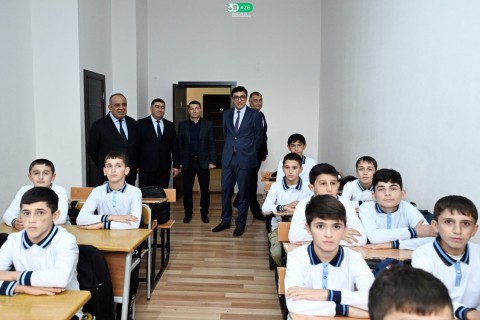 Minister of Youth and Sports Farid Gayibov Visits Olympic Sports Complexes - PHOTO