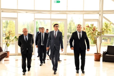 Minister of Youth and Sports Farid Gayibov Visits Olympic Sports Complexes - PHOTO