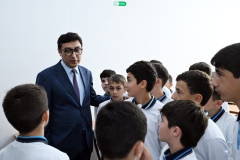 Minister of Youth and Sports Farid Gayibov Visits Olympic Sports Complexes - PHOTO