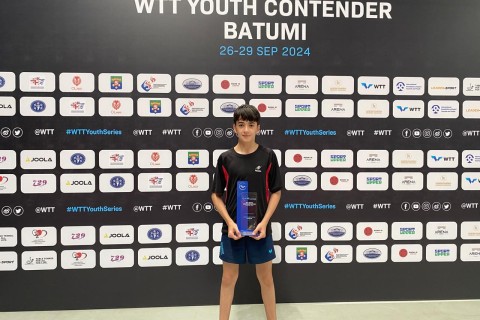 Azerbaijani table tennis players finished the Batumi trials with prizes