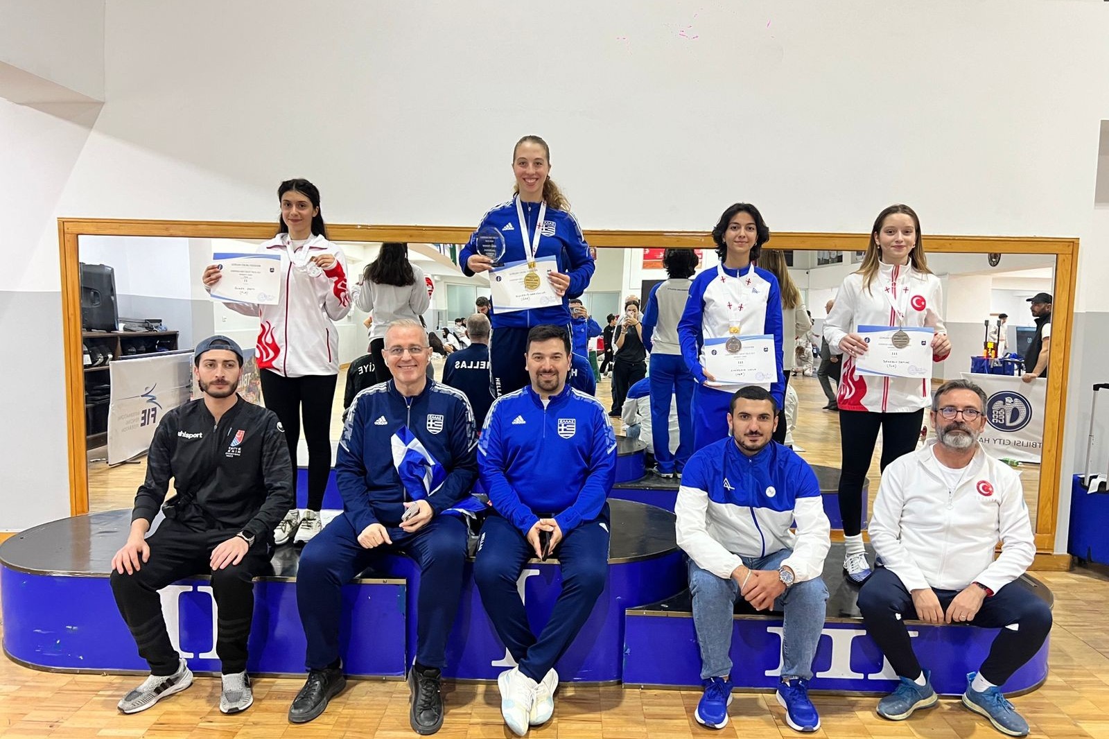 Azerbaijani fencer takes 3rd place in EFC Cadet Circuit - PHOTO