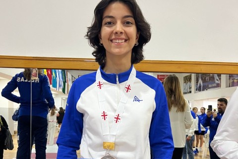 Azerbaijani fencer takes 3rd place in EFC Cadet Circuit - PHOTO