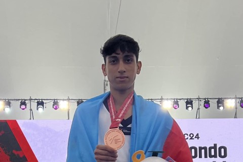 Bronze medal at World Championships