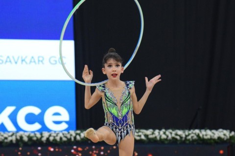 Bədii gimnastika üzrə 3-cü beynəlxalq “Ocaq kuboku” davam edir - FOTO