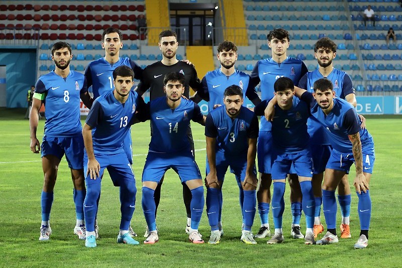 Azerbaijan line up for Northern Ireland and England matches