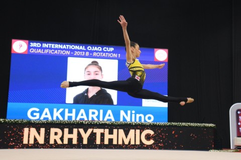 Bədii gimnastika üzrə “Ocaq kuboku” 3-cü günündə - FOTO