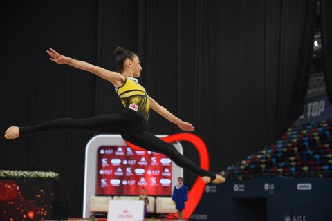 Bədii gimnastika üzrə “Ocaq kuboku” 3-cü günündə - FOTO